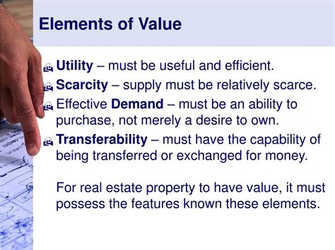 scarcity definition real estate|Basic elements of Value .